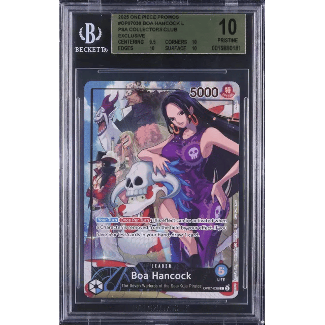 Boa Hancock L Alternate Art PSA Magazine Exclusive #038